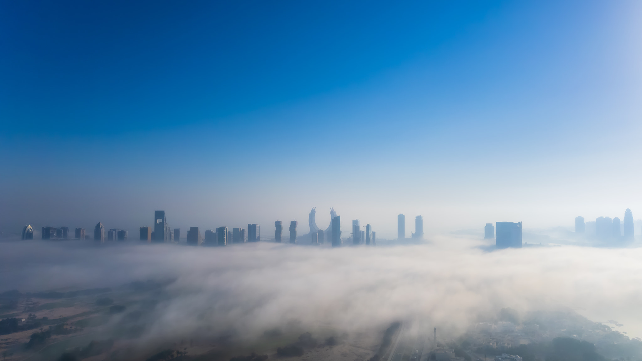 منظر عام لمدينة لوسيل