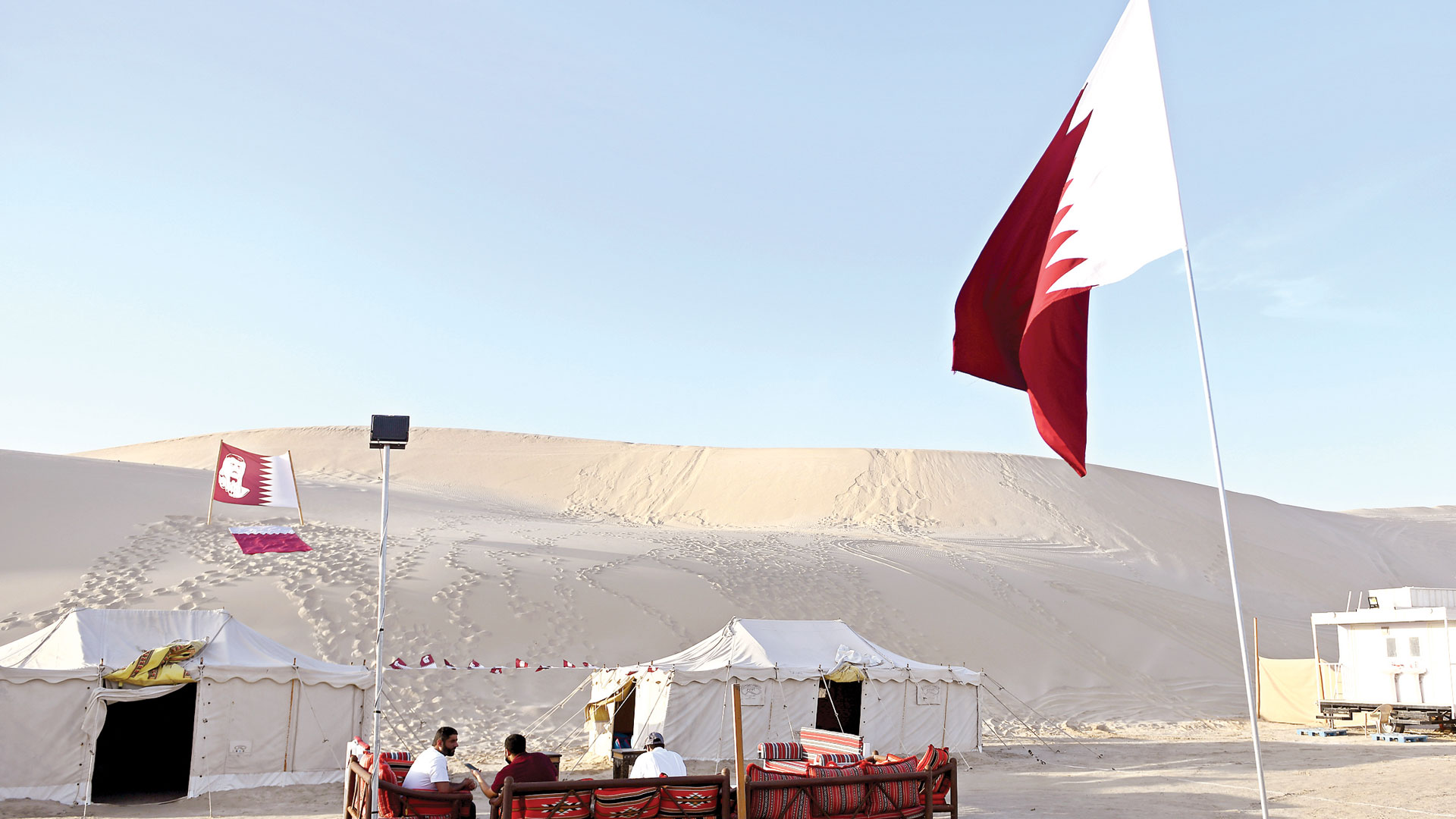 التخييم الشتوي في قطر