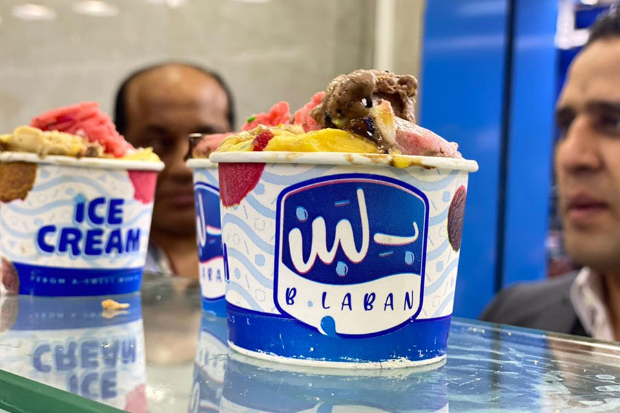 مأكولات بلبن