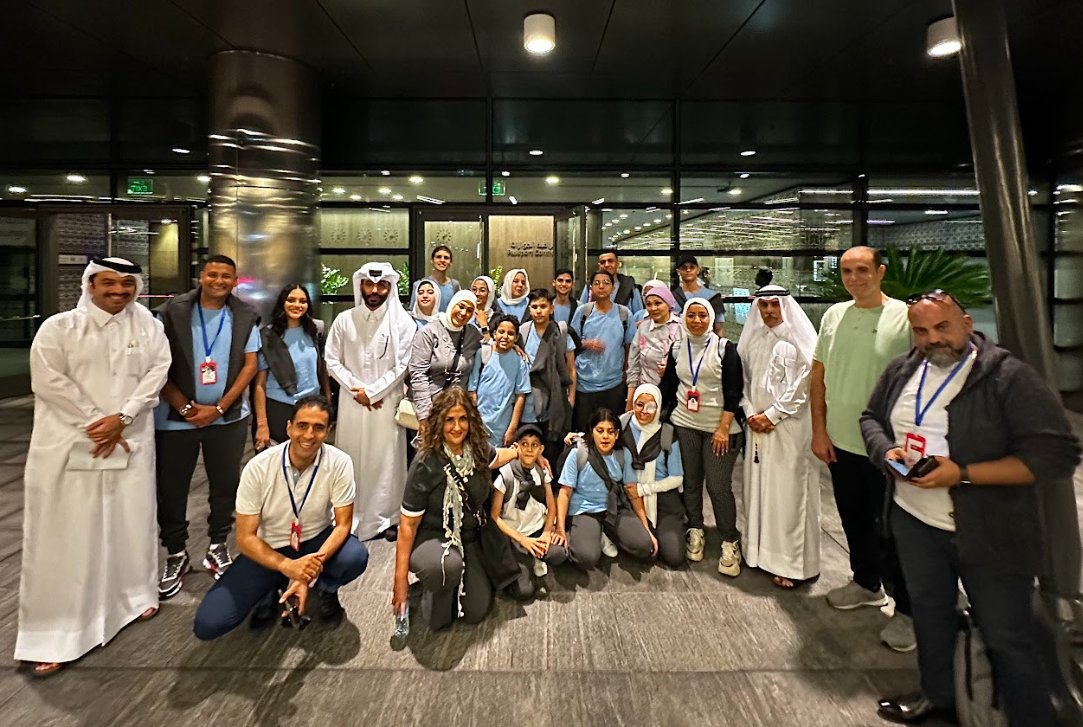 معرض فني للأطفال مرضى السرطان في قطر 