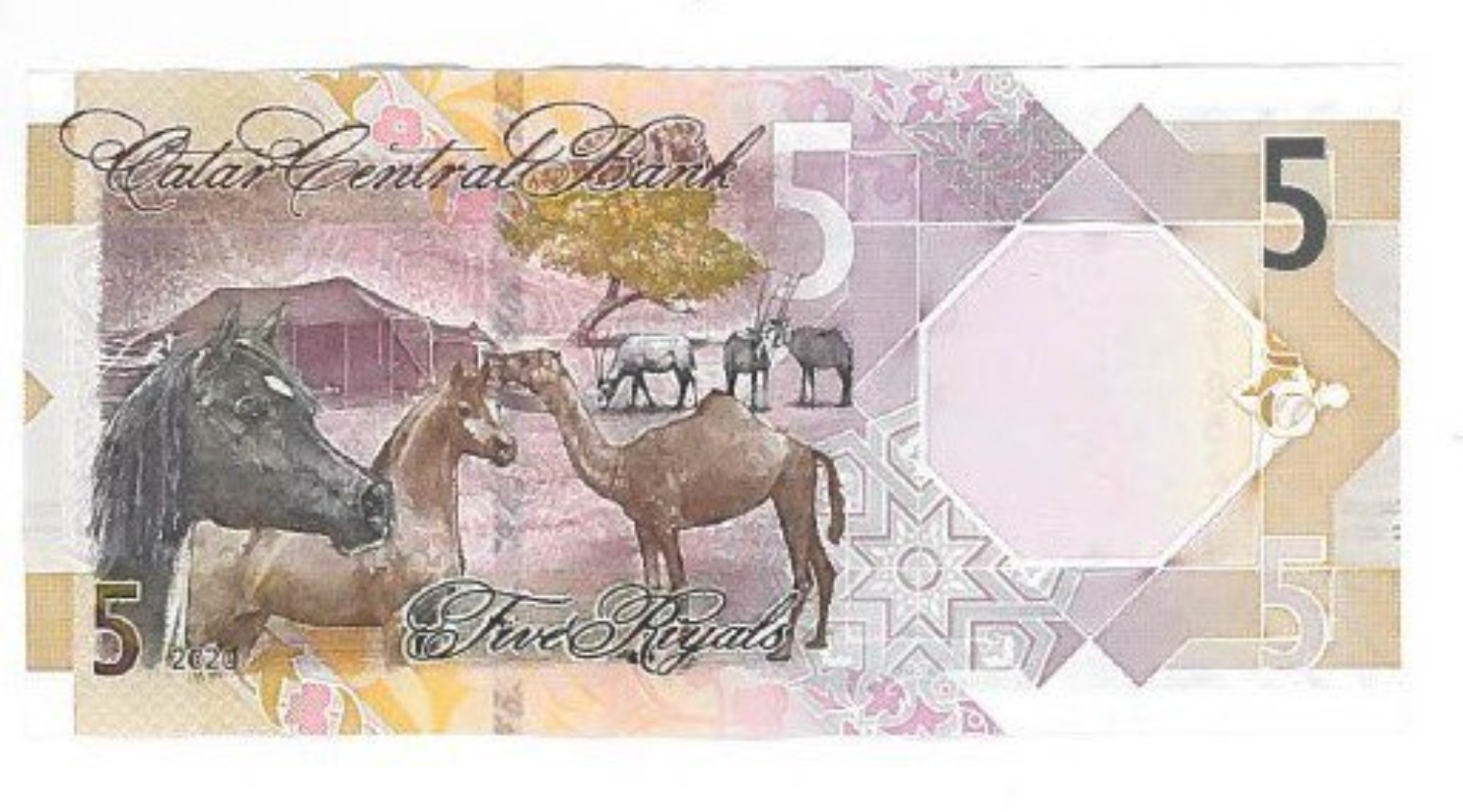 5 ريالات قطرية