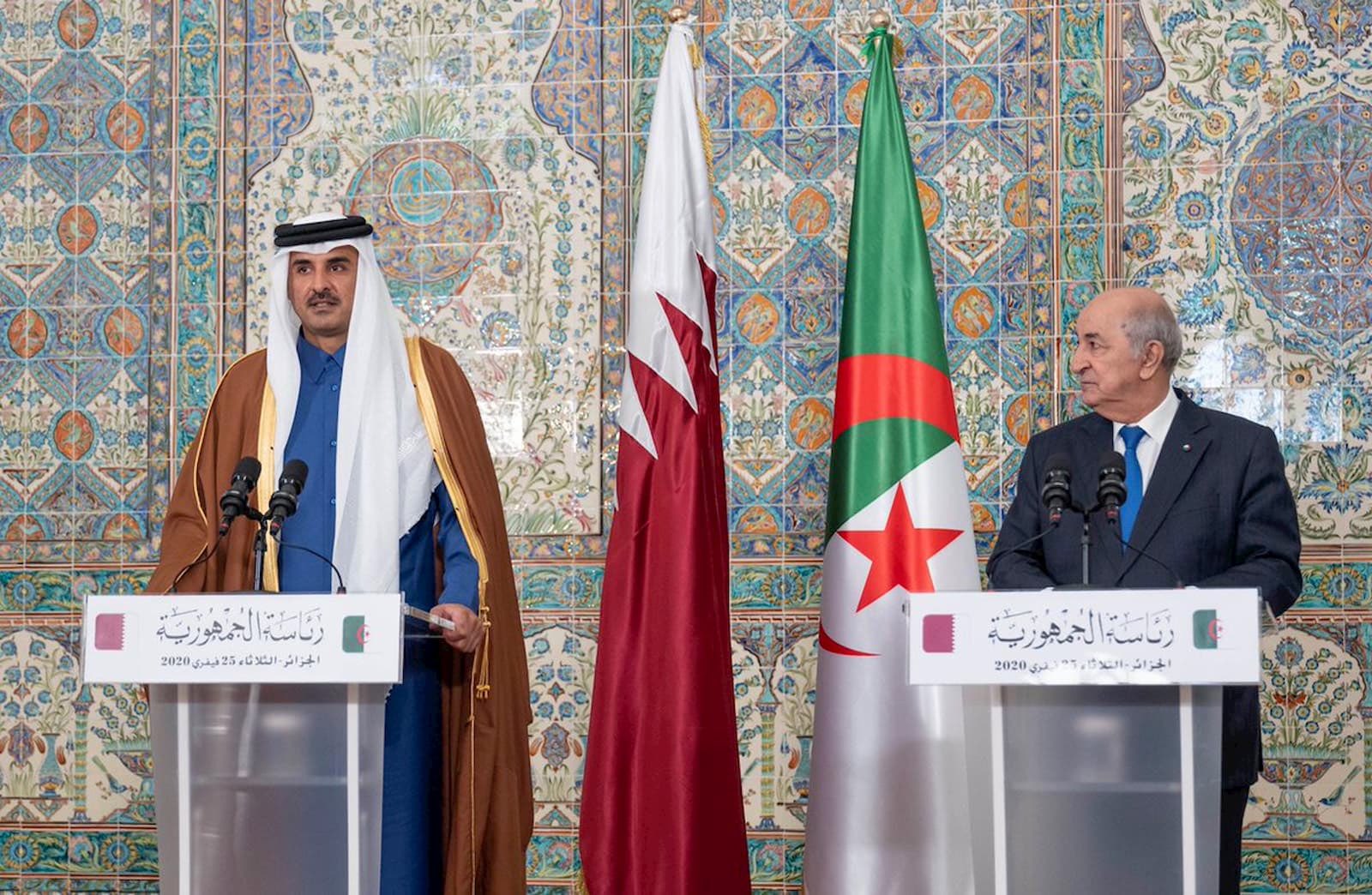 قطر والجزائر