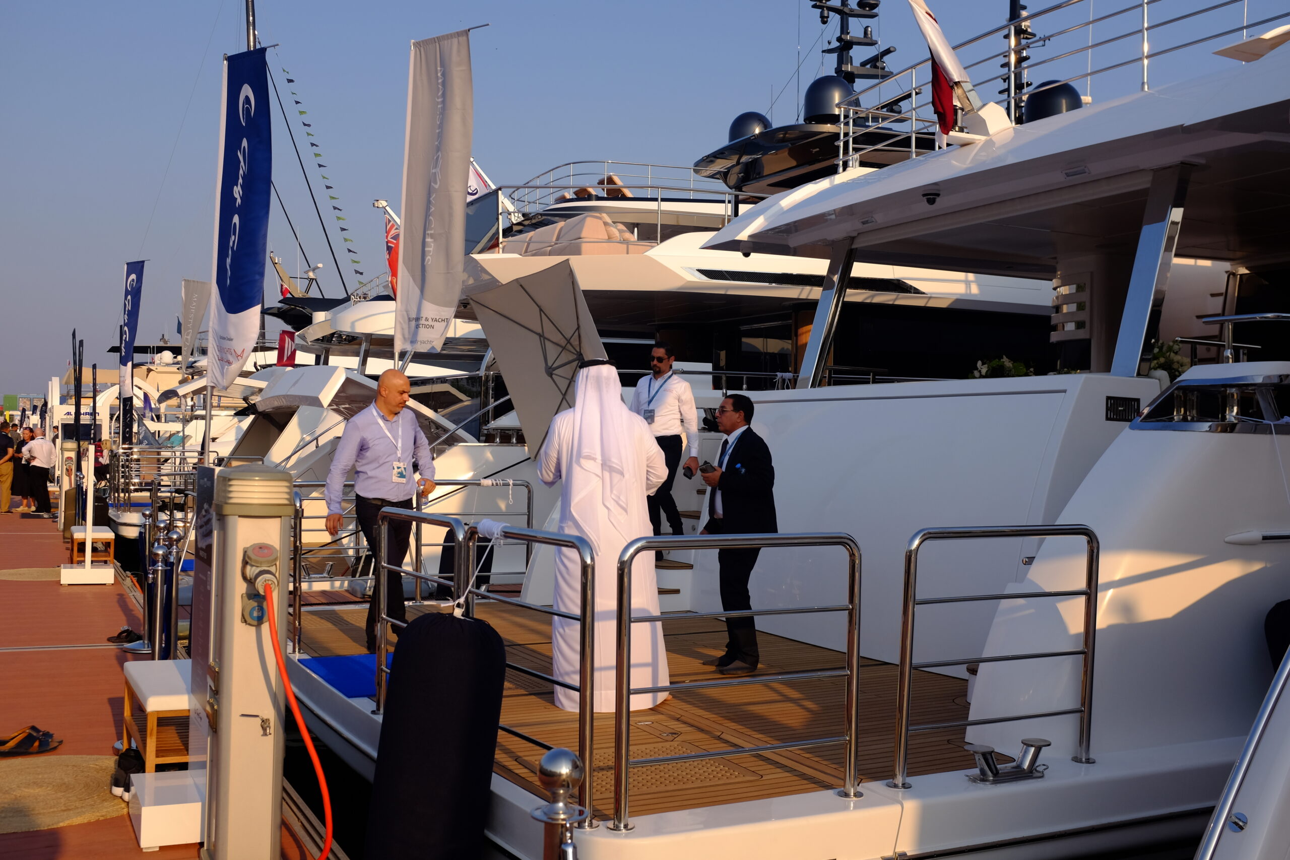 عدسة دوحة 24 في معرض قطر للقوارب