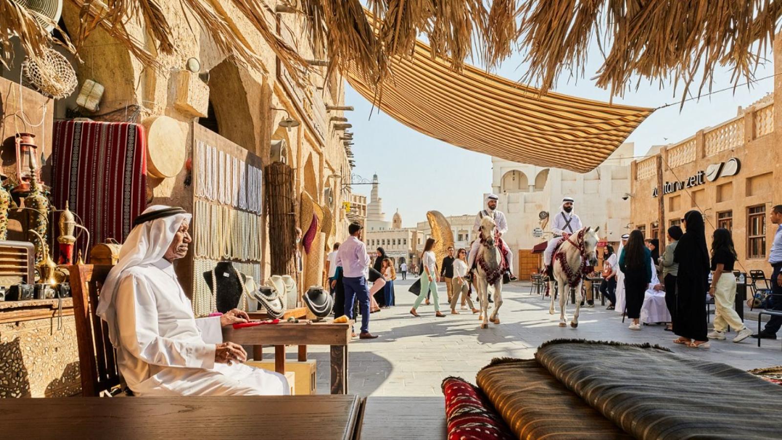 عدد زوار قطر