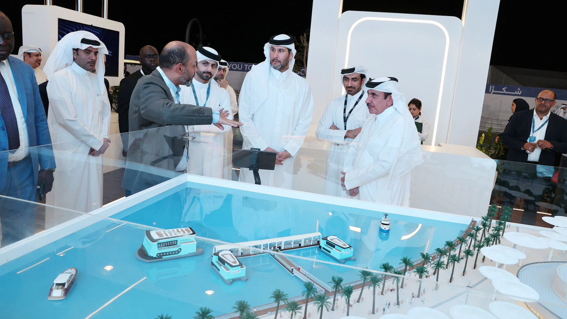 التاكسي المائي في قطر