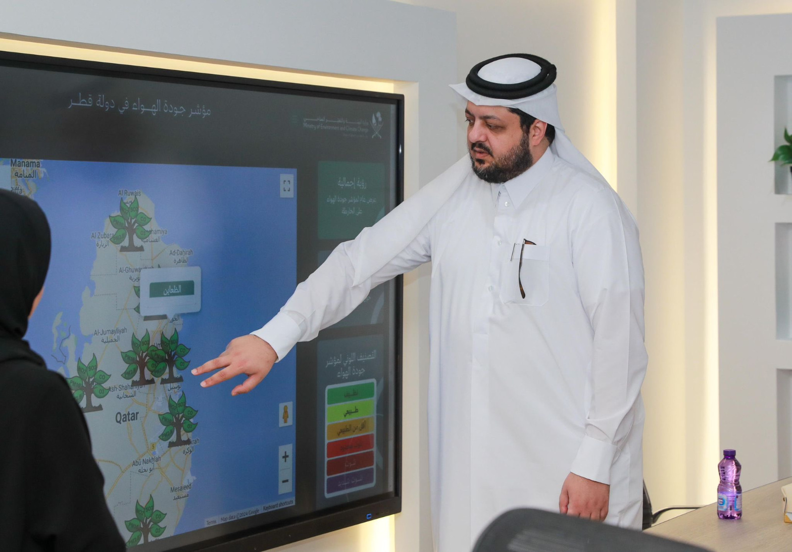 منصة جودة الهواء في قطر