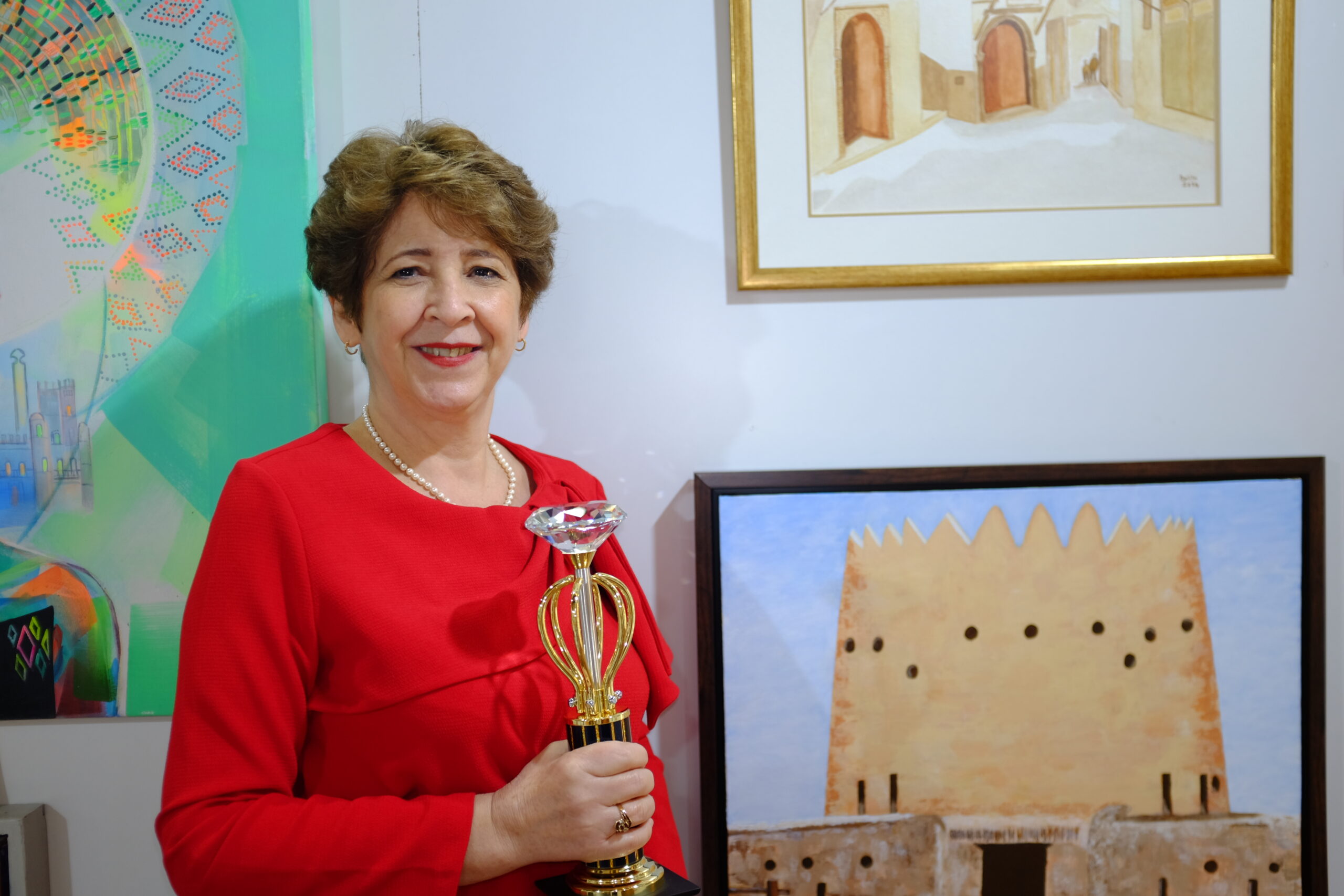 الفنانة دليلة قراين