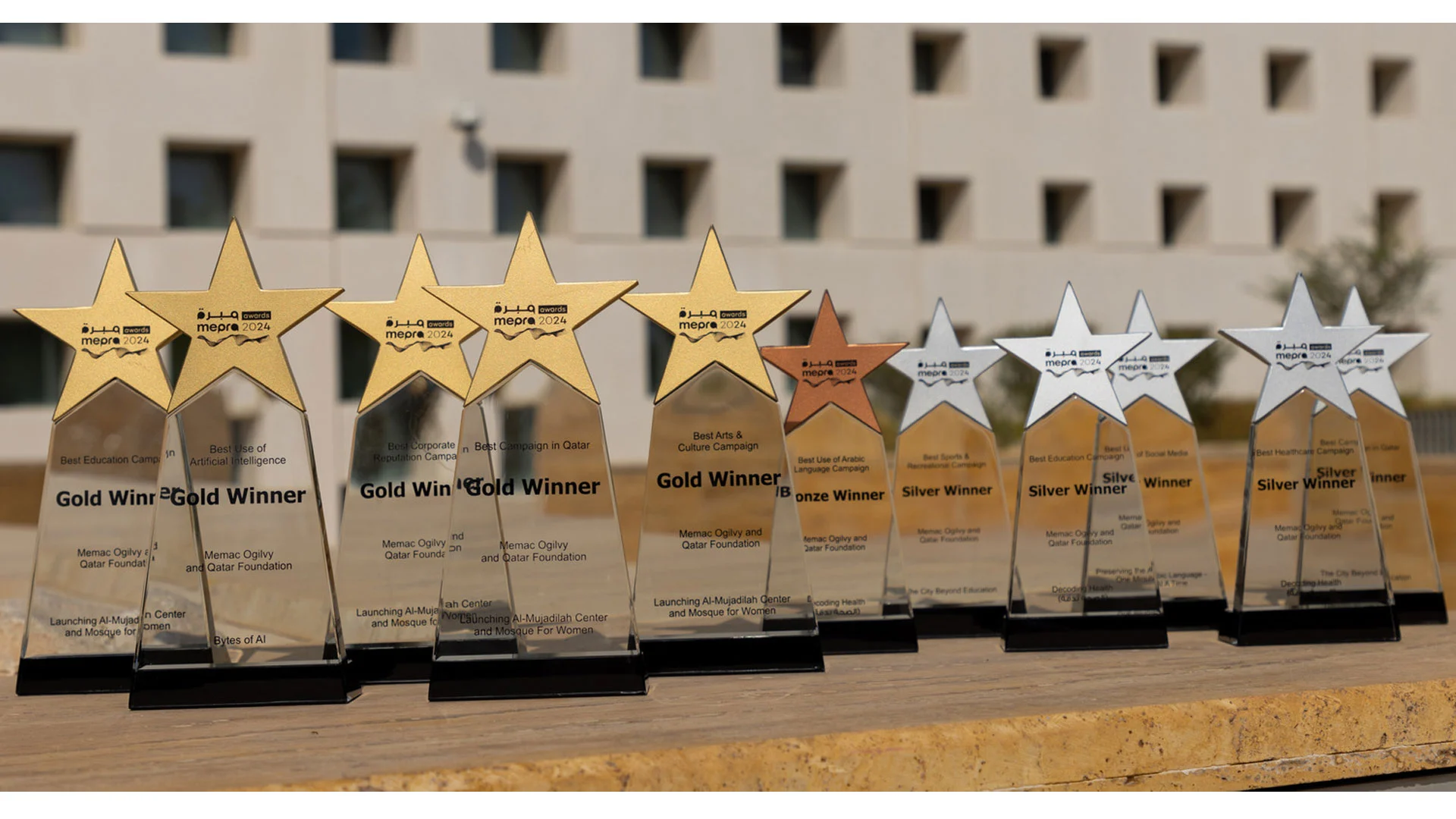 مؤسسة قطر تضيف إلى رصيدها 11 جائزة