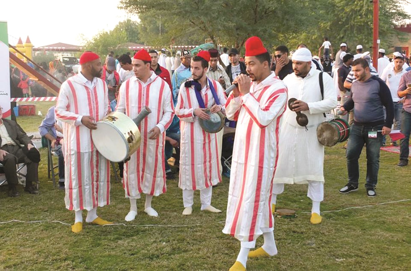 المقيمون يحتفلون باليوم الوطني لدولة قطر