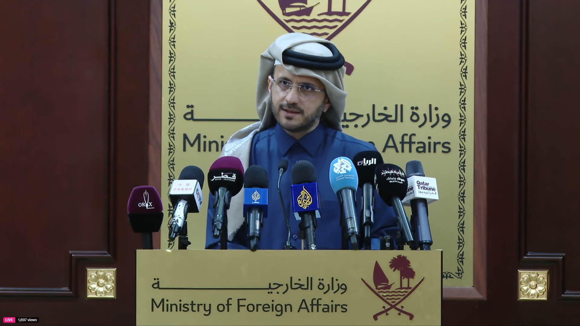 لمتحدث باسم الخارجية القطرية ماجد بن محمد الأنصار
