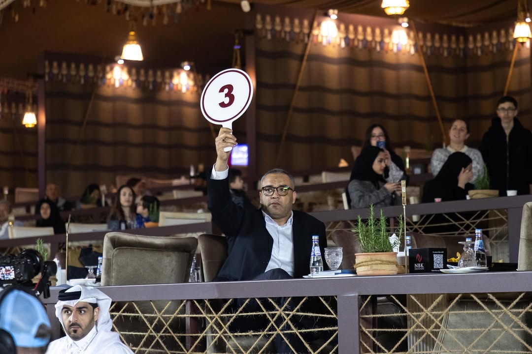 المزايدة في مهرجان كتارا الدولي للخيل العربية 2025