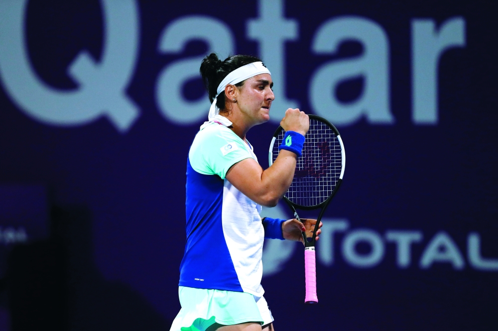 أنس جابر في بطولة قطر