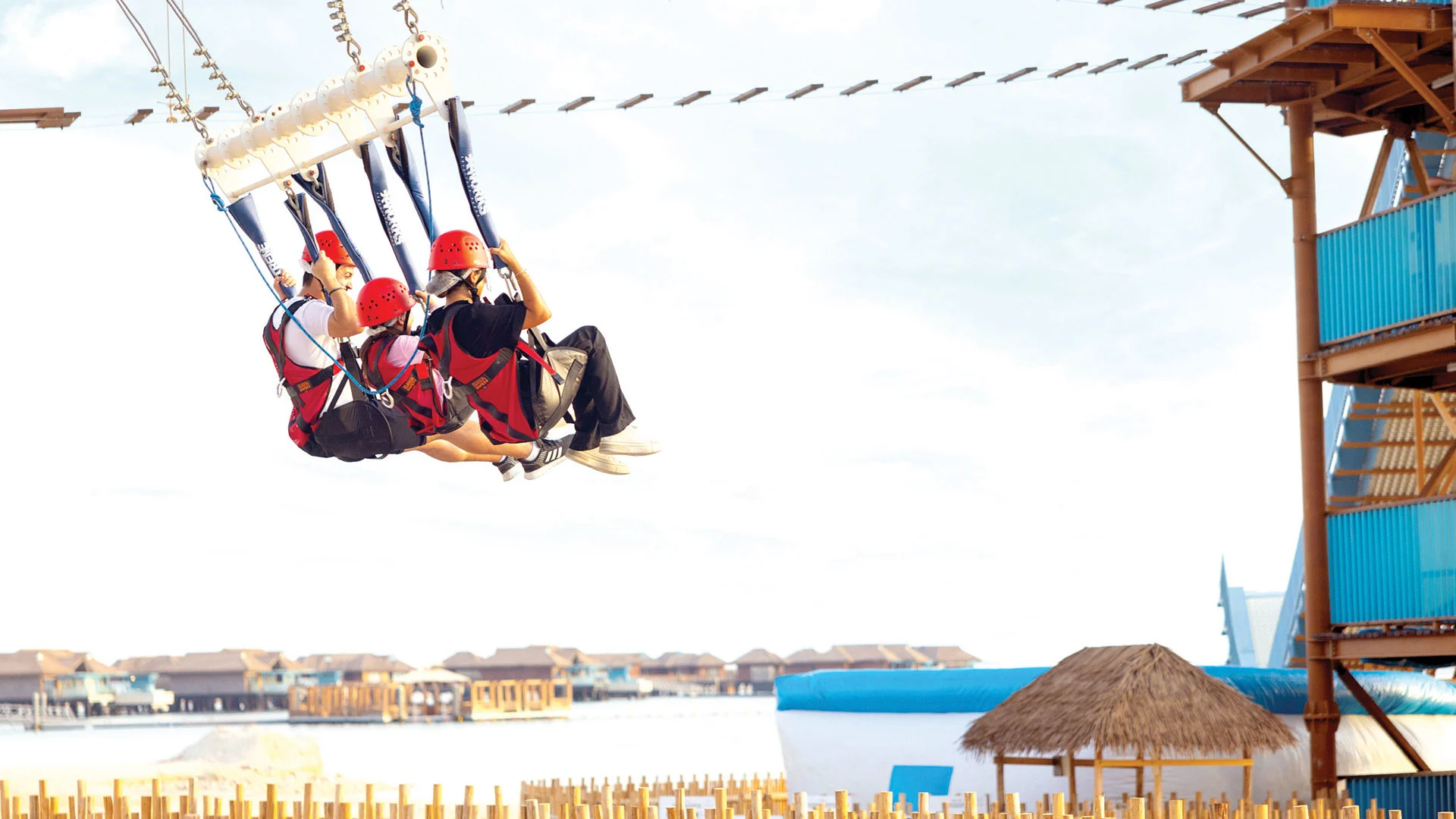 حديقة المغامرات في جزيرة البانانا