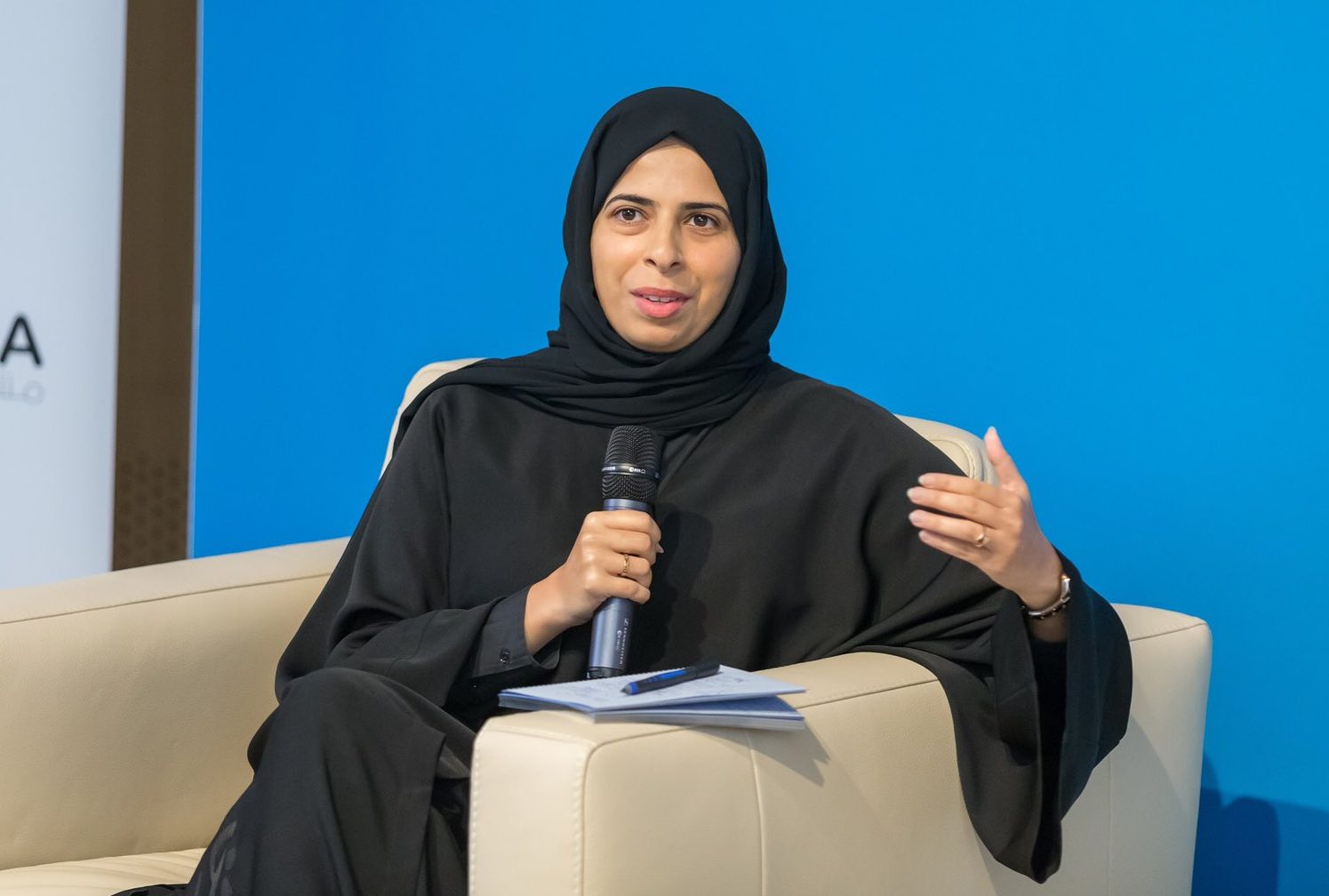 مشاركة لولوة الخاطر في اليوم الرياضي للدولة