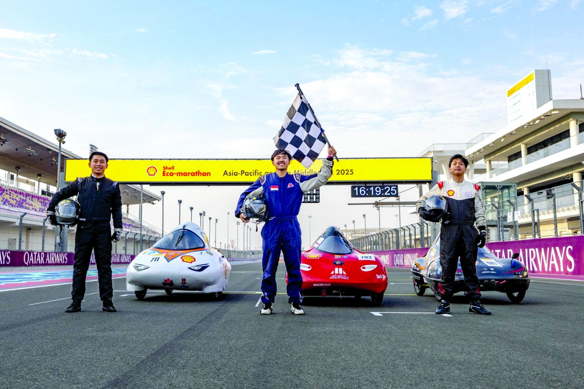 ماراثون شل البيئي في حلبة لوسيل