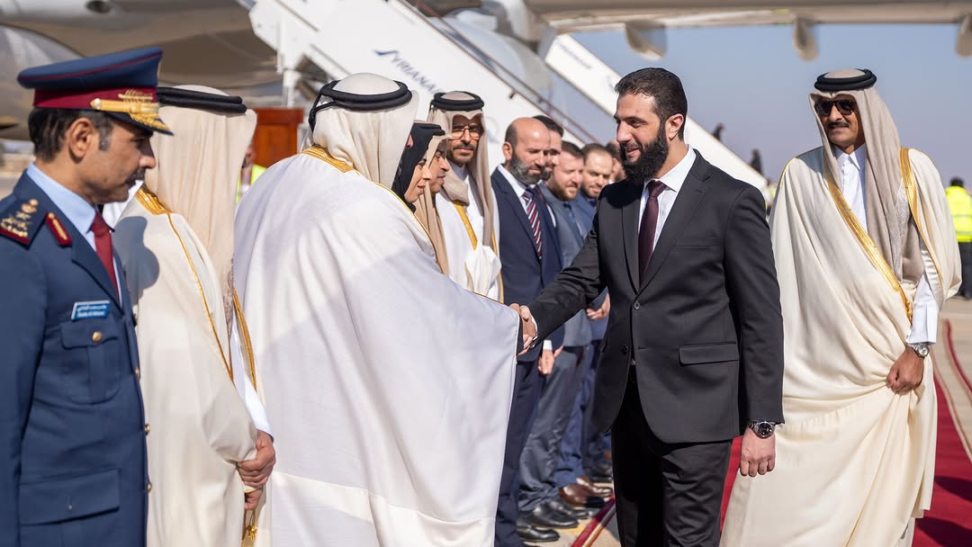 أحمد الشرع يزور قطر