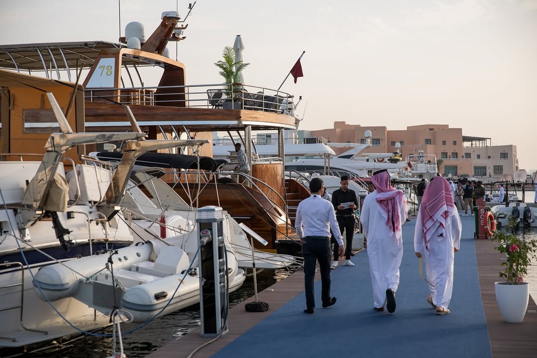 معرض المينا للقوارب المستعملة في قطر 