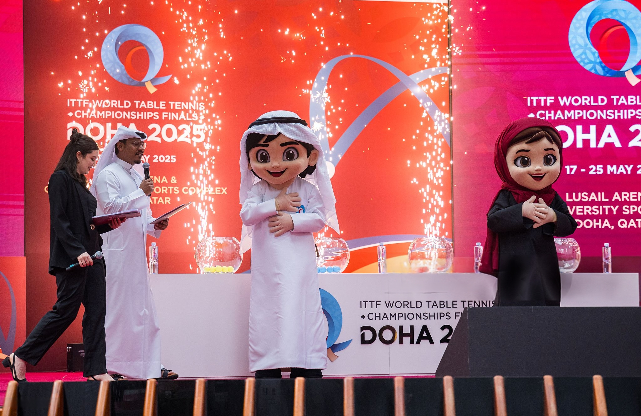 انطلاق بطولة العالم لكرة الطاولة 2025