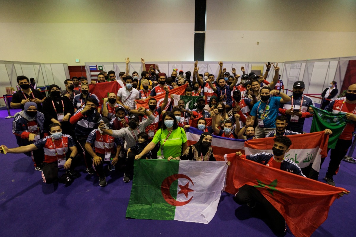 التطوع لكأس العرب في قطر