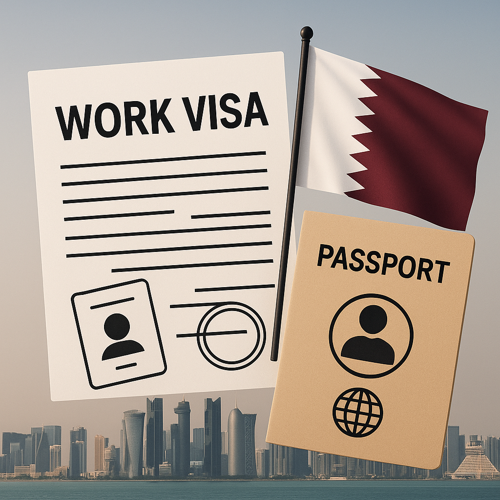 فيزا العمل في قطر الشروط 