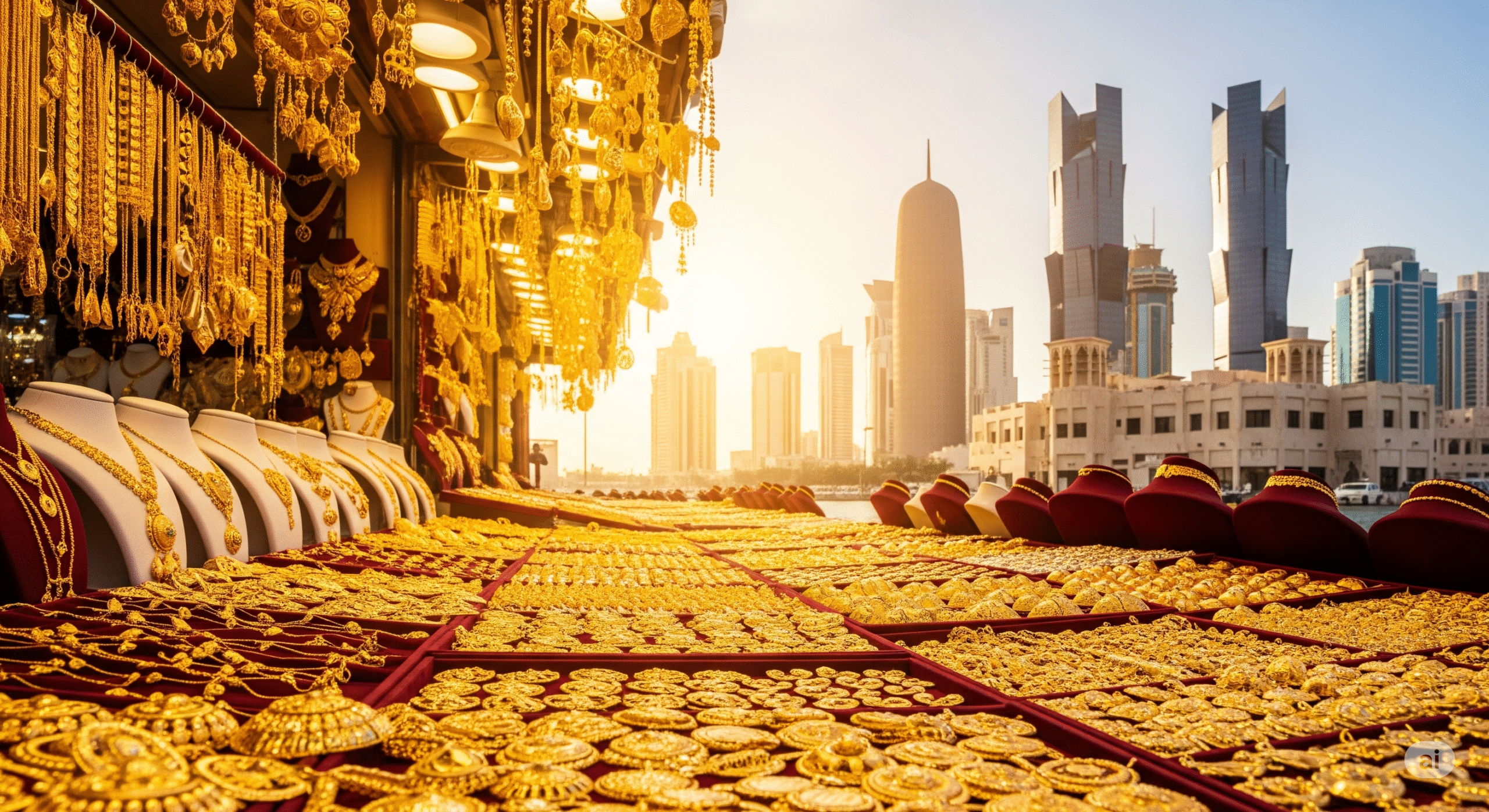 سعر الذهب في قطر الآن