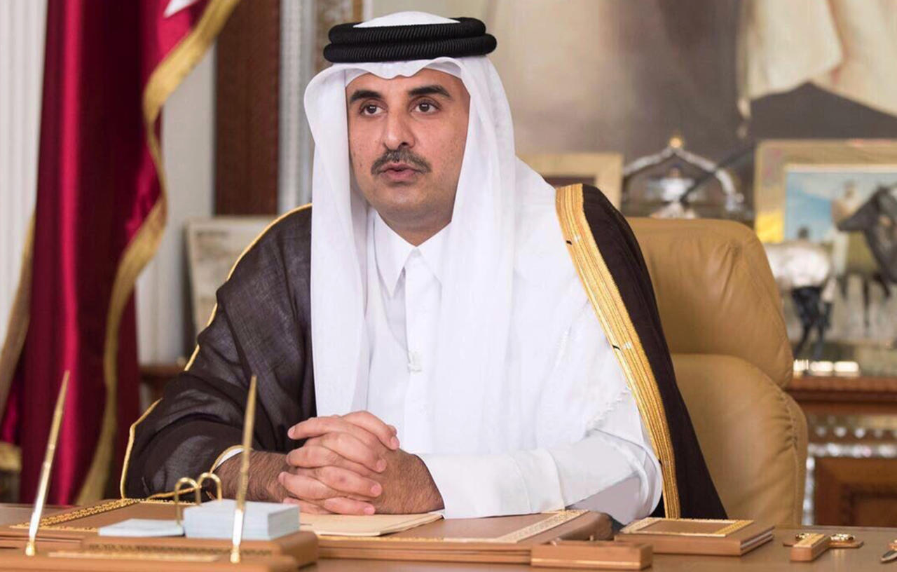 أمير قطر يبحث مع قادة فرنسا وإيطاليا