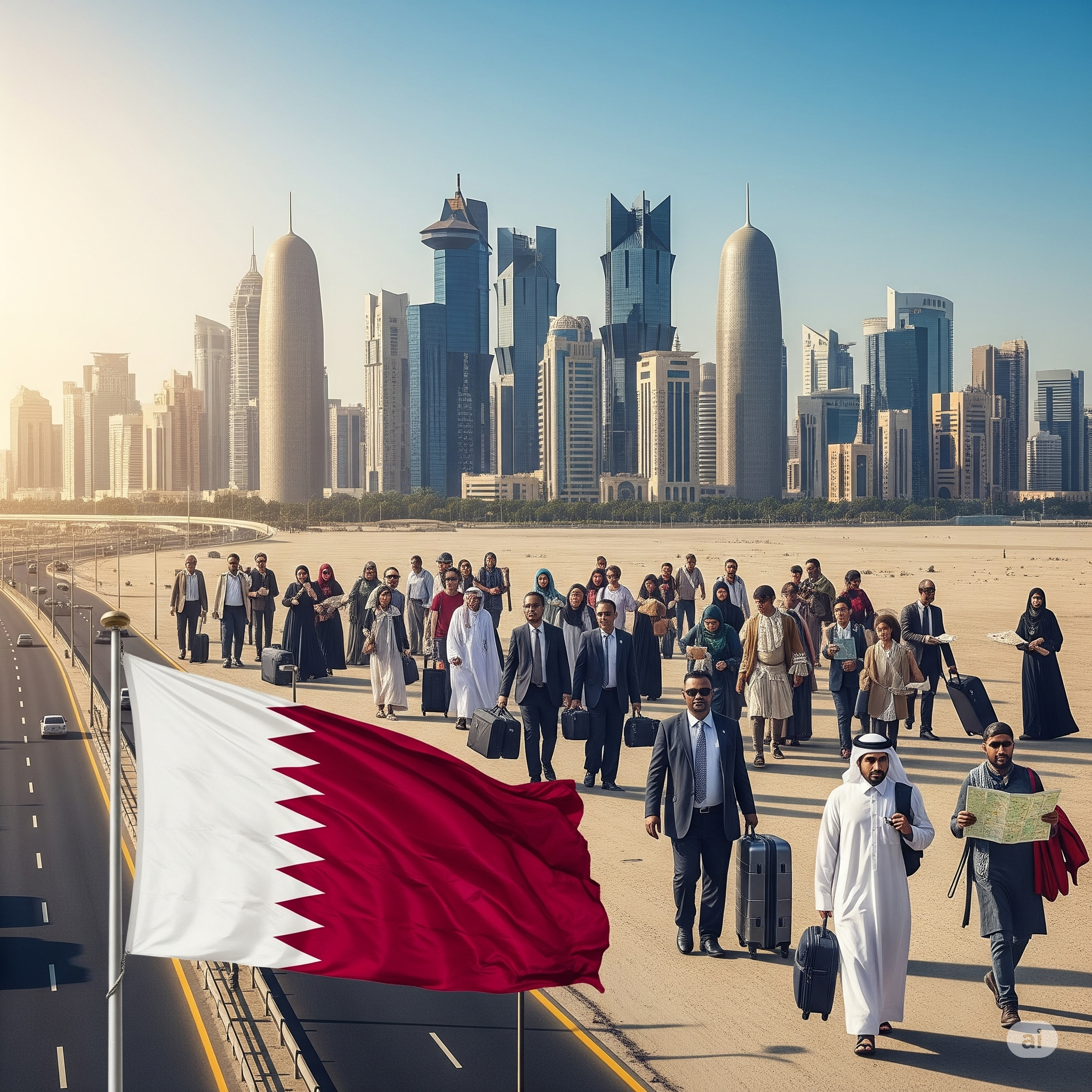 العمل في قطر