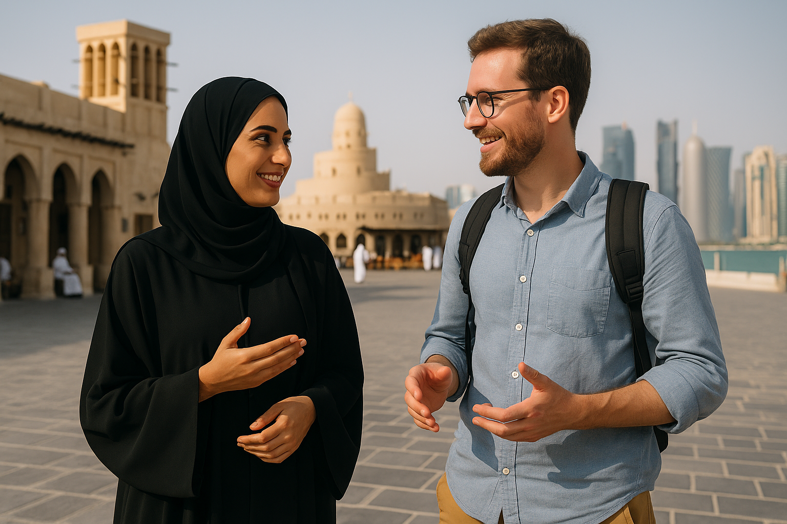 السفر لقطر والتأقلم فيها