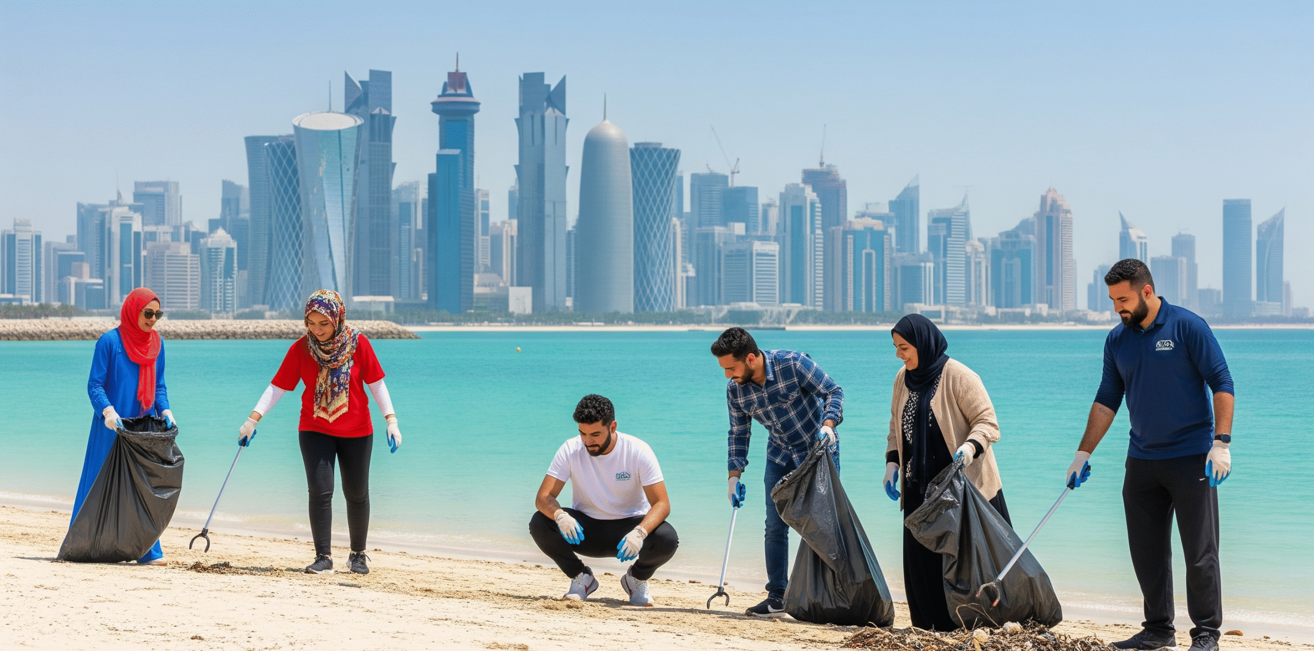 التطوع بأجر في قطر .. التطوع بقطر 2026 