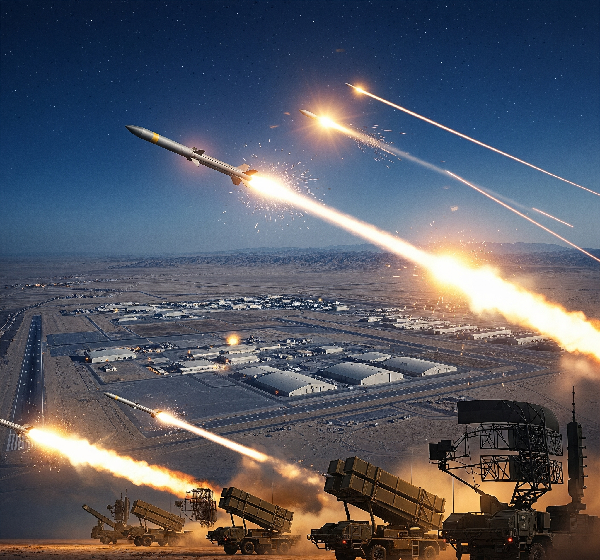 كواليس ليلة التصدي للهجوم الإيراني.. 300 جندي قطري في مواجهة الخطر على خط النار