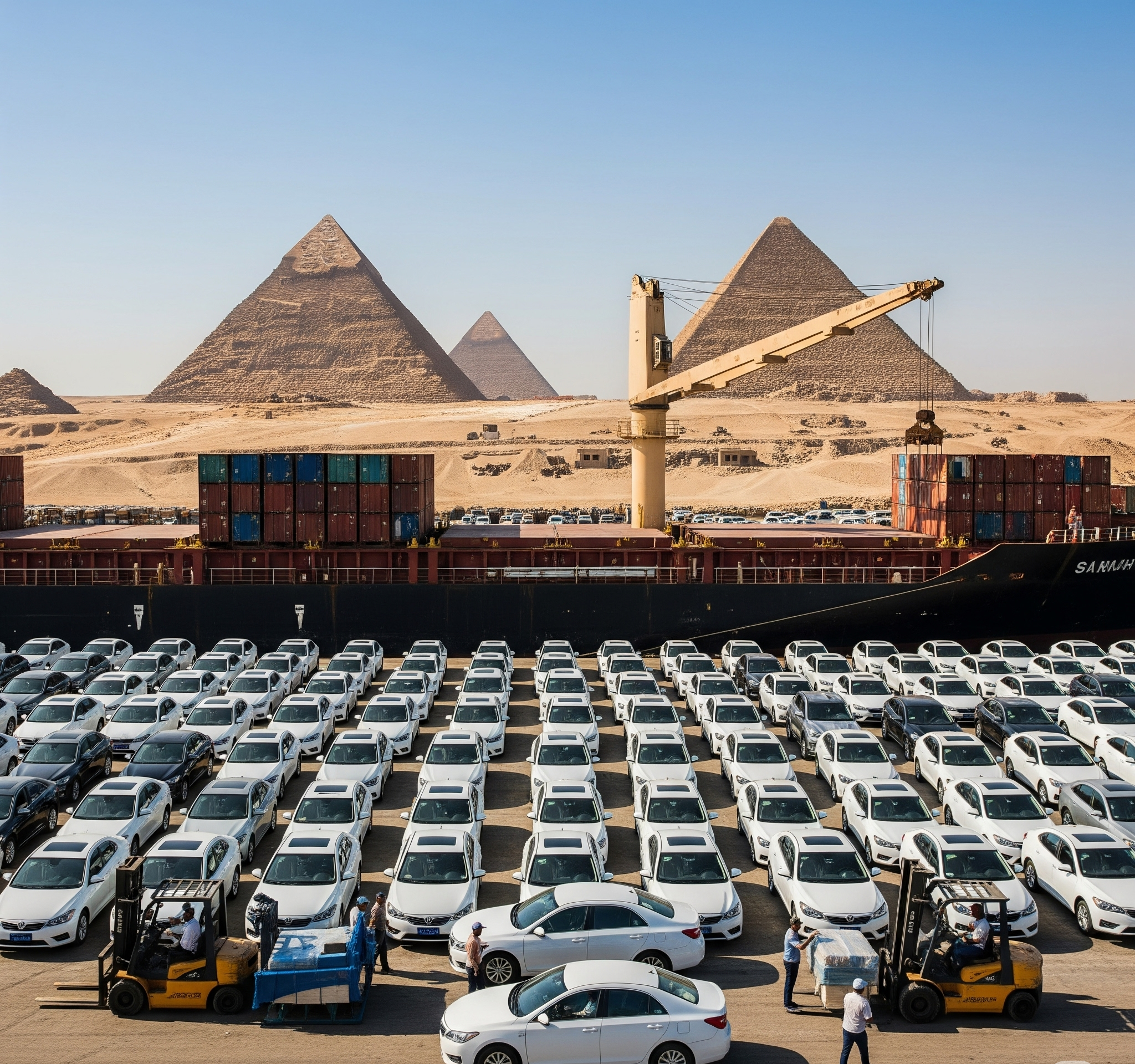 استيراد السيارات من الخارج لمصر ...