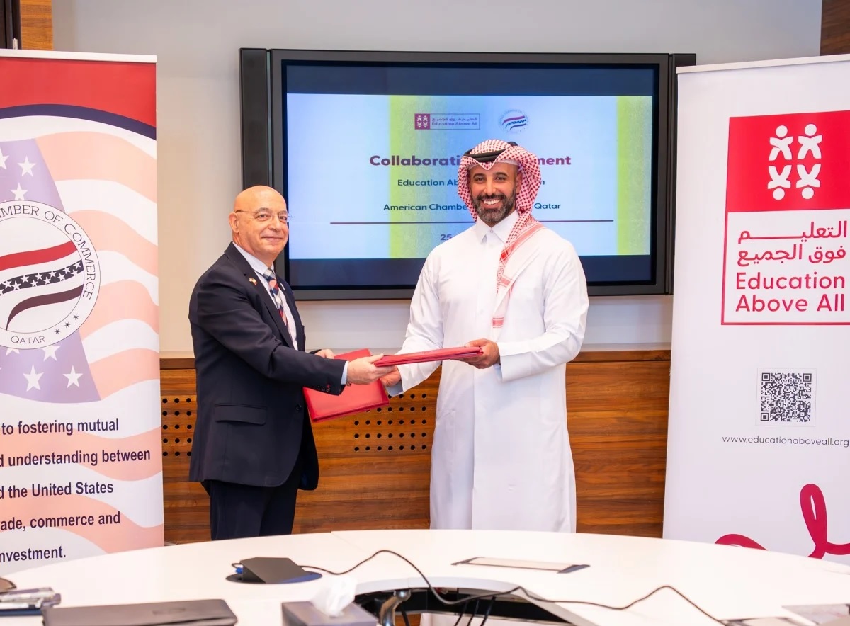 التعليم فوق الجميع والغرفة التجارية الأمريكية يدعمان تمكين الطلاب في قطر