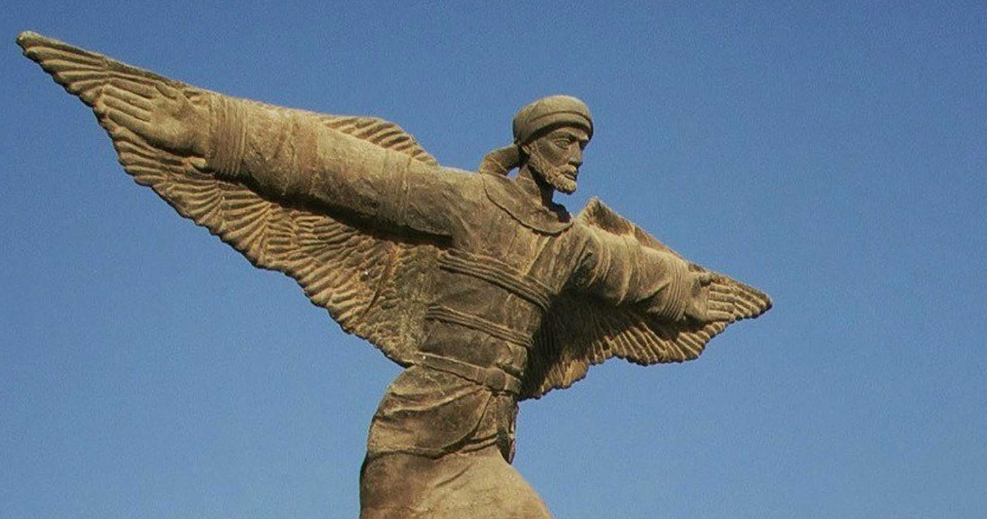 عباس بن فرناس يسقط في سماء الجزائر