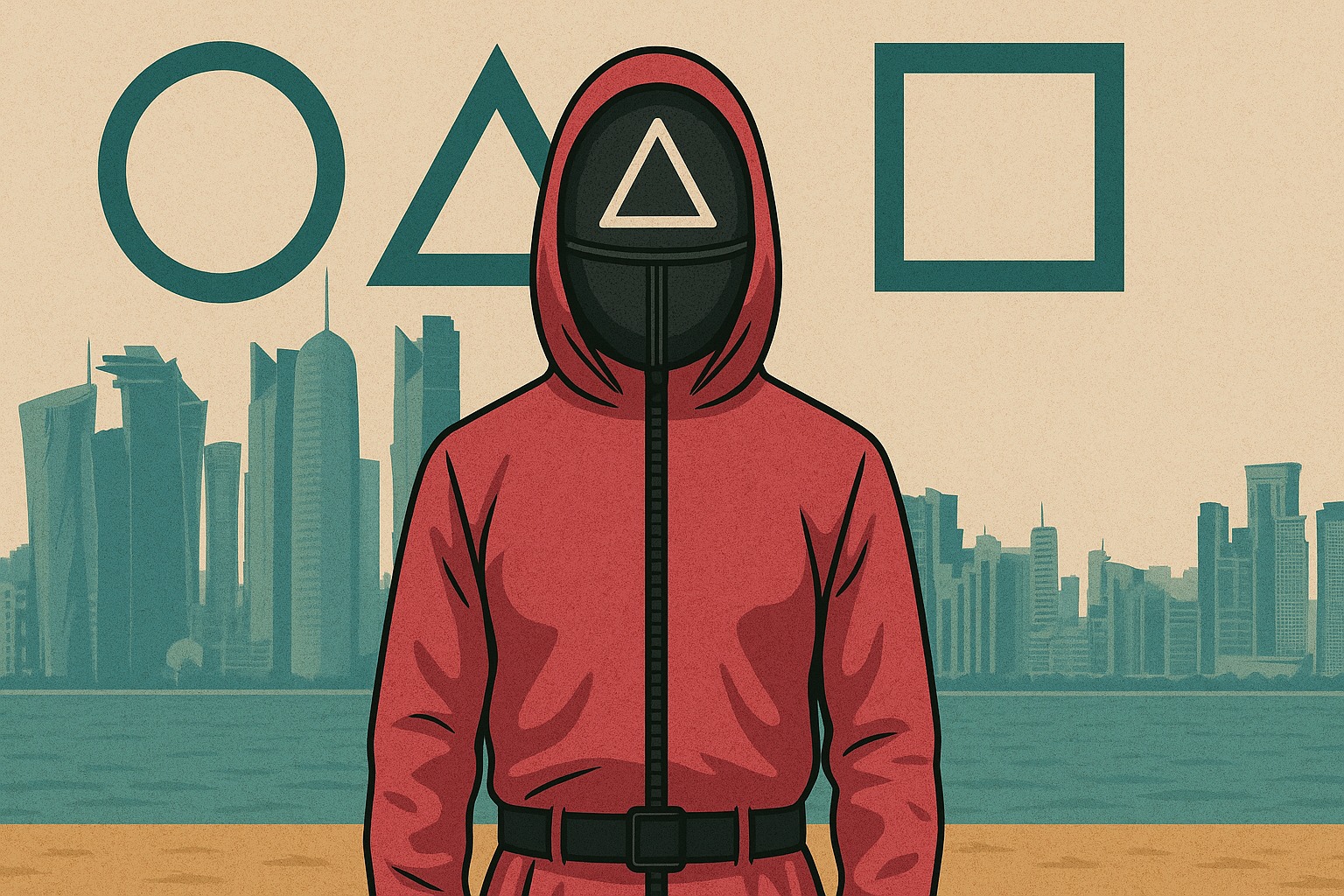 قطر في لعبة الحبار