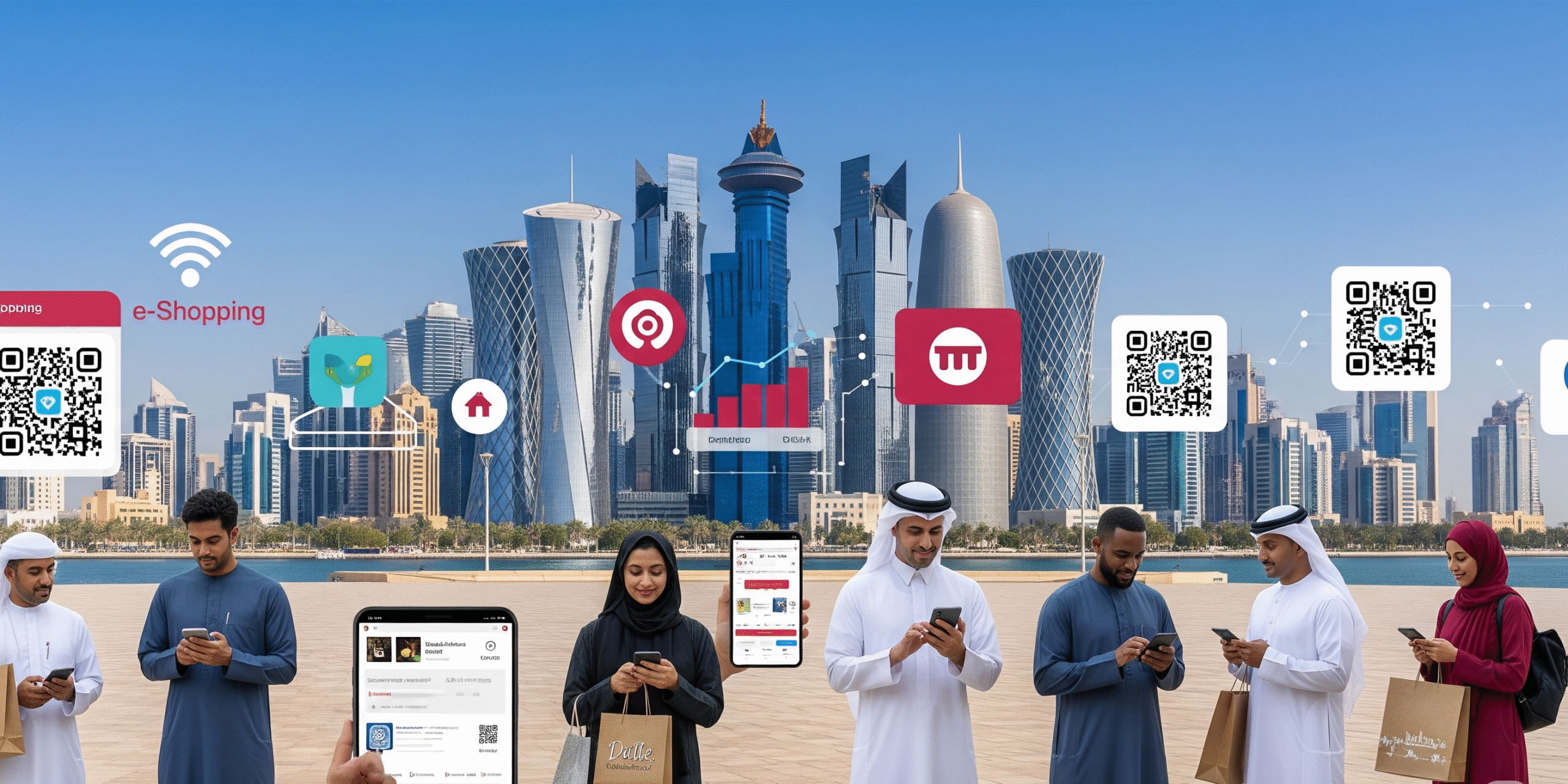 مصرف قطر المركزي: مدفوعات إلكترونية تتجاوز 12.5 مليار ريال