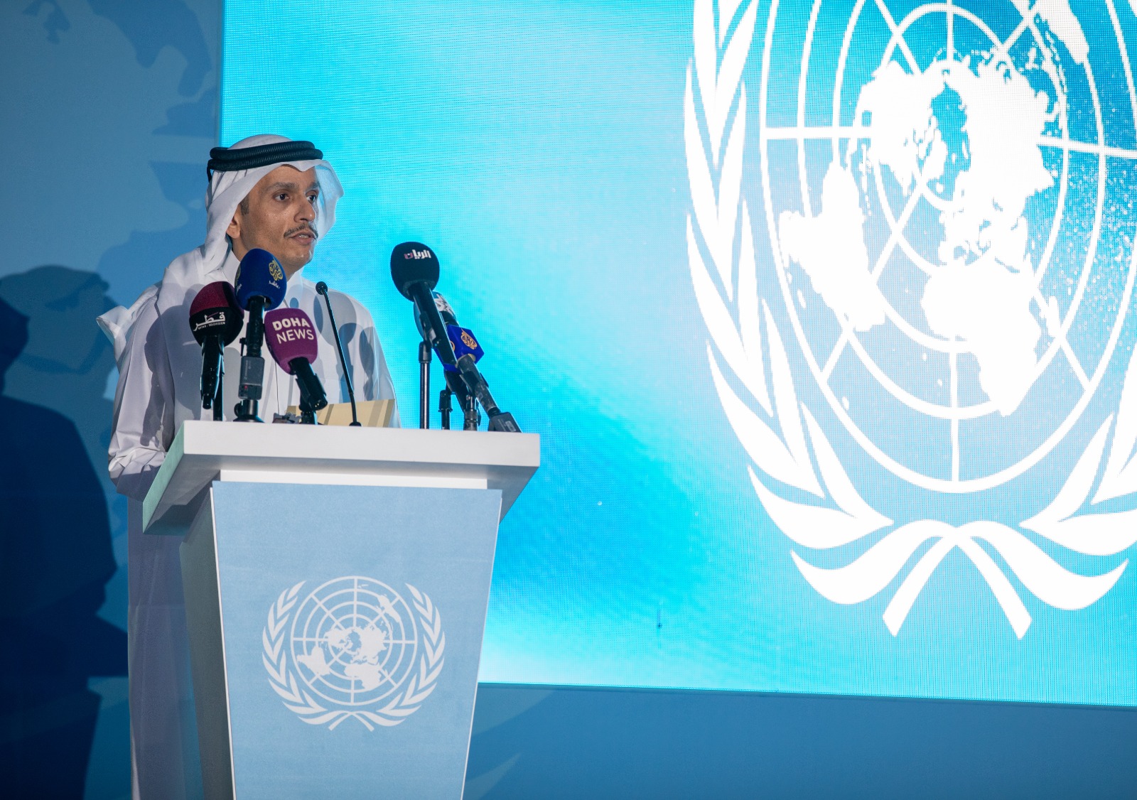 قطر تشارك في مؤتمر الأمم المتحدة- أرشيف