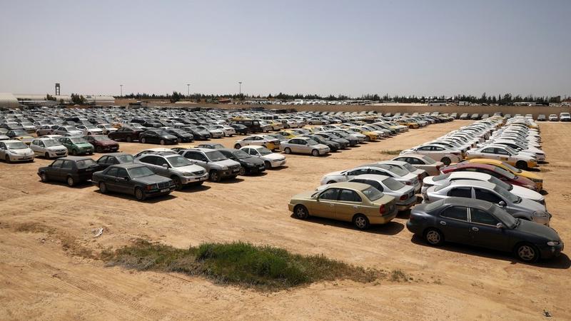 المركبات المحجوزة