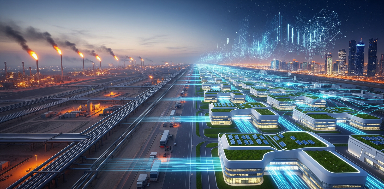 التحول الرقمي.. قطر من تصدير الغاز الى تصدير البيانات