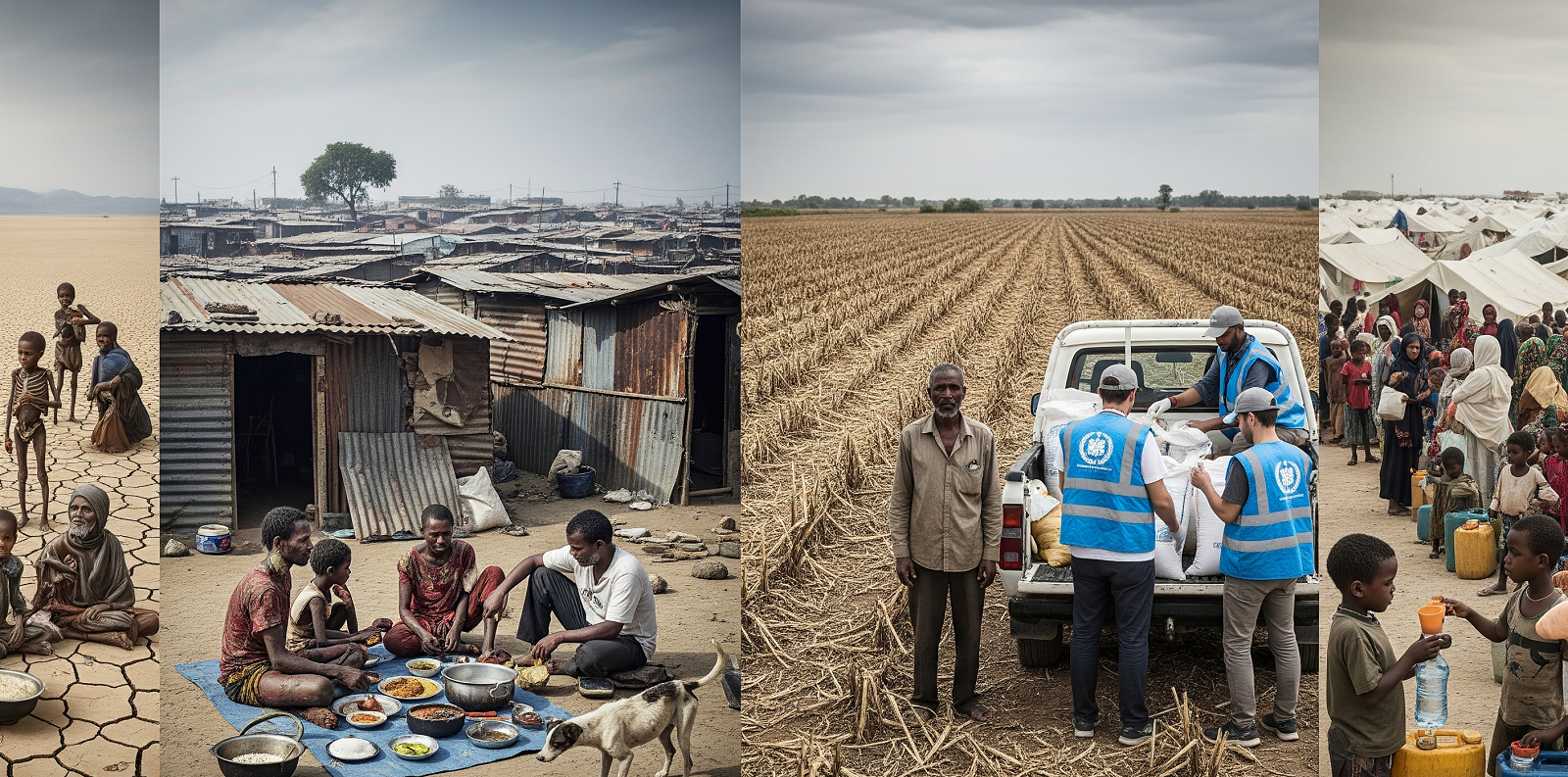 أسوأ 5 مجاعات وقعت في السبعين عاما الماضية.. تعرف عليها