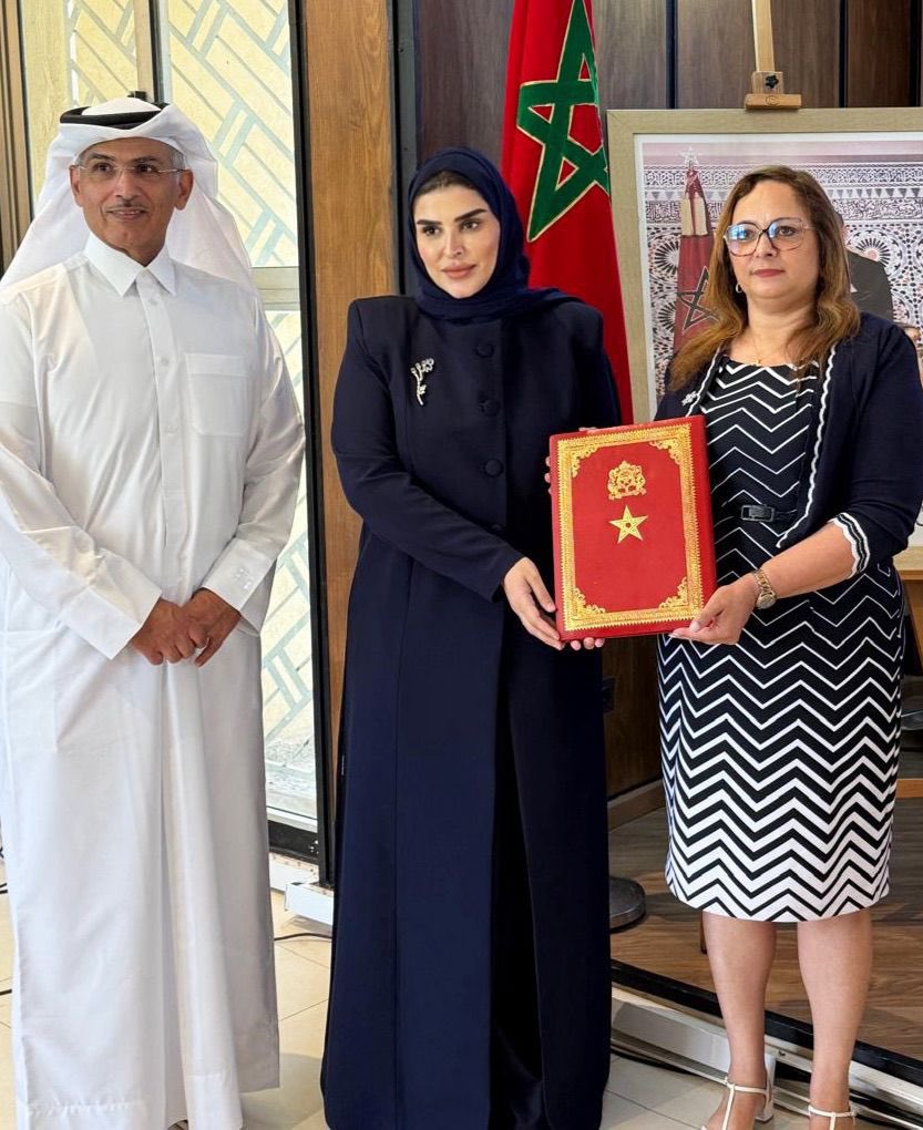 السيدة مريم بنت علي بن ناصر المسند، وزير الدولة للتعاون الدولي في دولة قطر