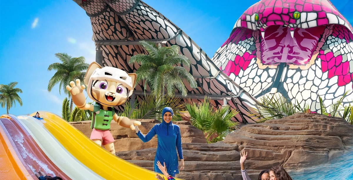 يوم السيدات في كهوف البحر للألعاب المائية
