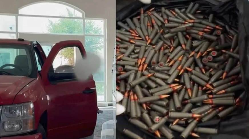 إحباط محاولة تهريب طلقات رشاش عبر منفذ أبو سمرة البري