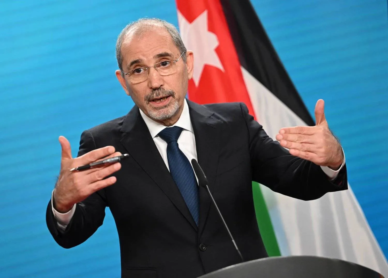نائب رئيس الوزراء ووزير الخارجية الأردني، أيمن الصفدي
