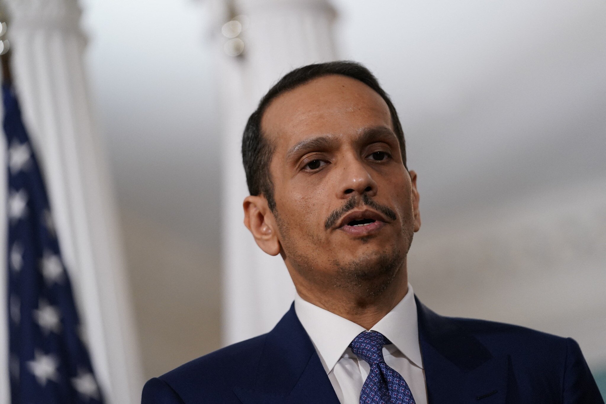 رئيس الوزراء القطري في الولايات المتحدة الأمريكية 