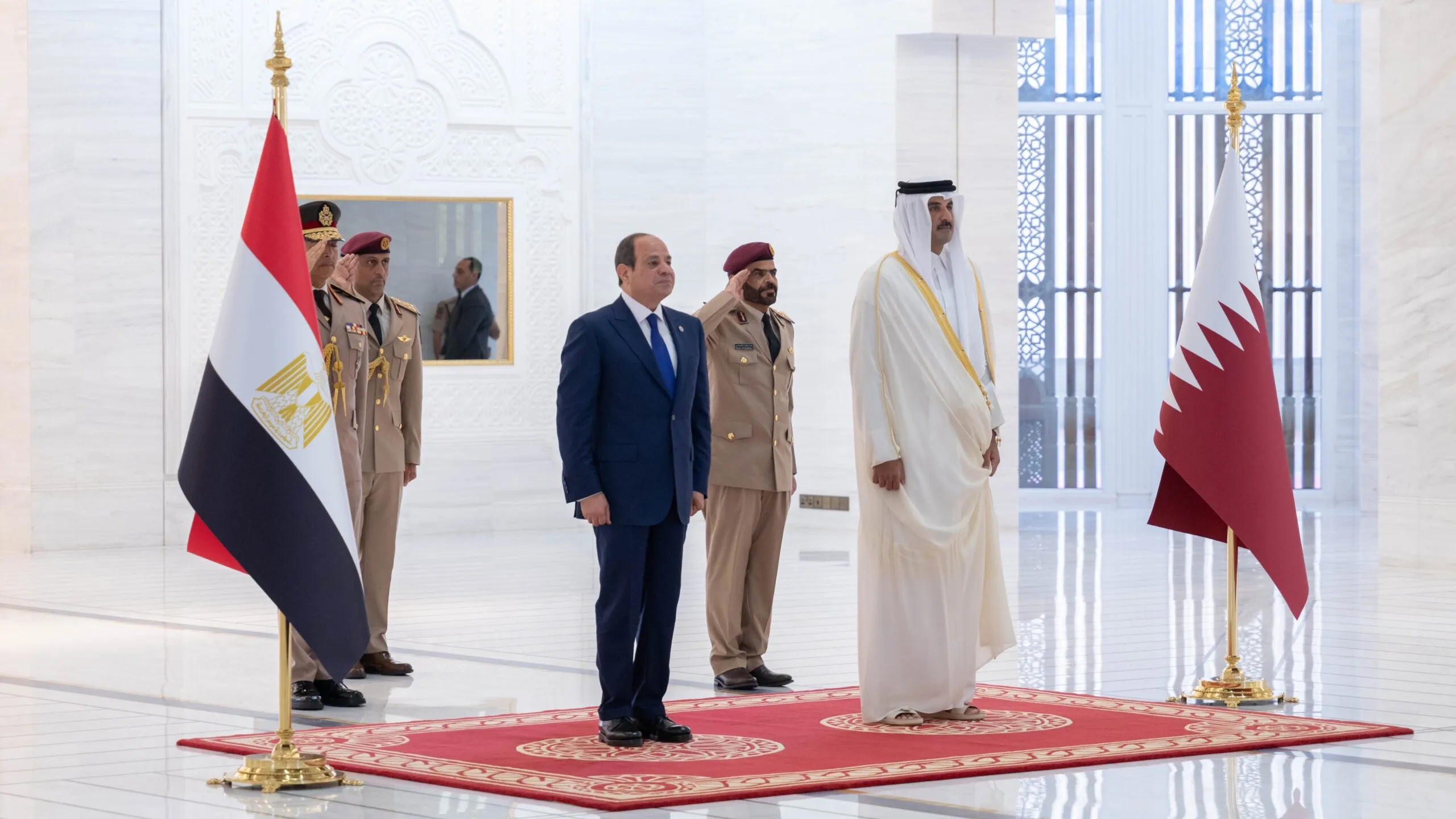 زيارة السيسي إلى قطر