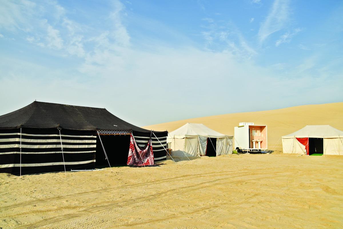 موسم التخييم الشتوي في قطر