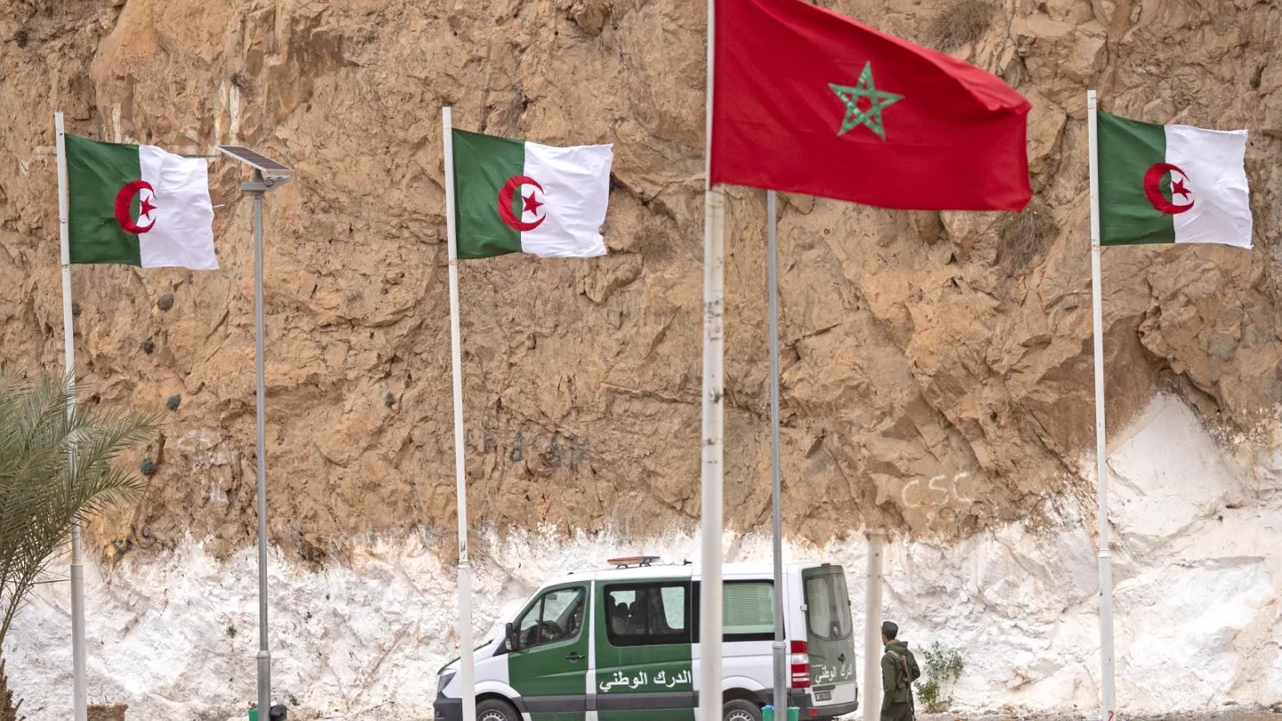 الحدود المغربية الجزائرية 