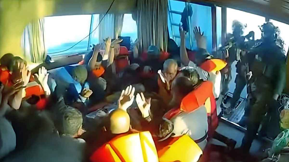 دوحة 24 يوثق تفاعل سكان غزة مع حملة الاعتقالات ضد أسطول الصمود