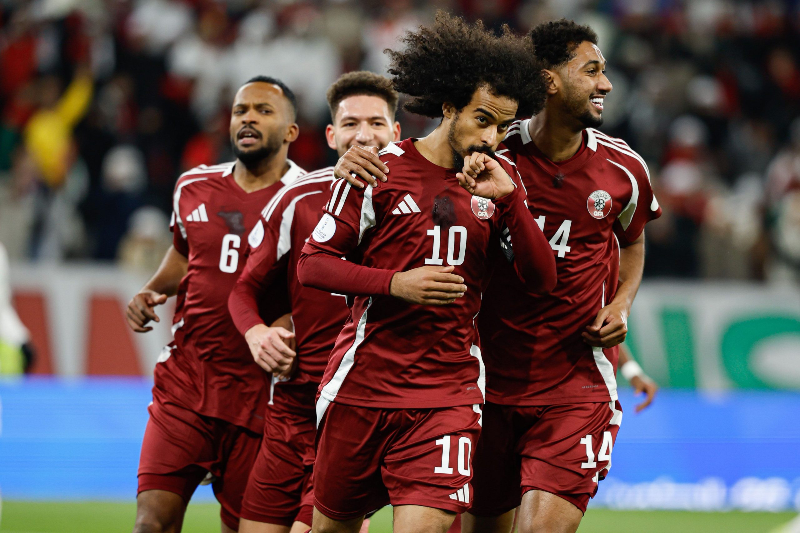 القنوات الناقلة لمباراة قطر وعُمان اليوم