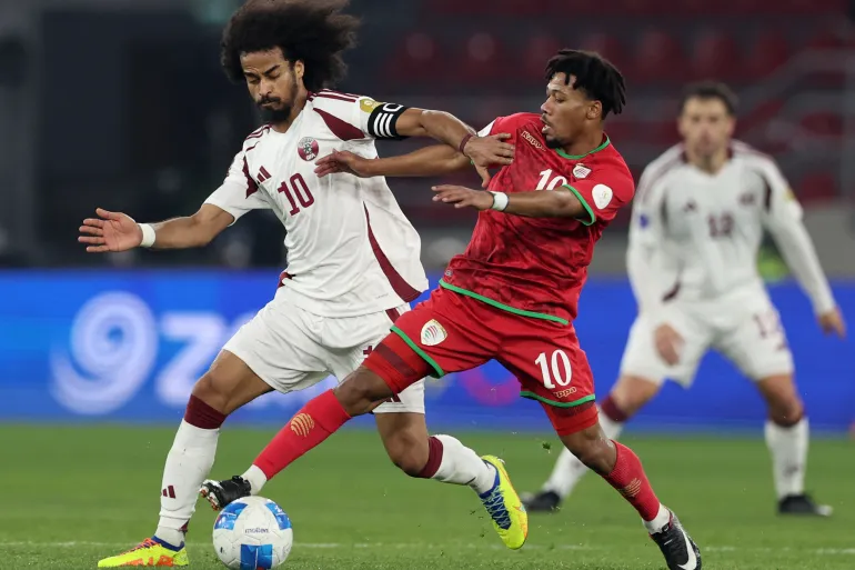 القنوات الناقلة لمباراة قطر وعُمان اليوم